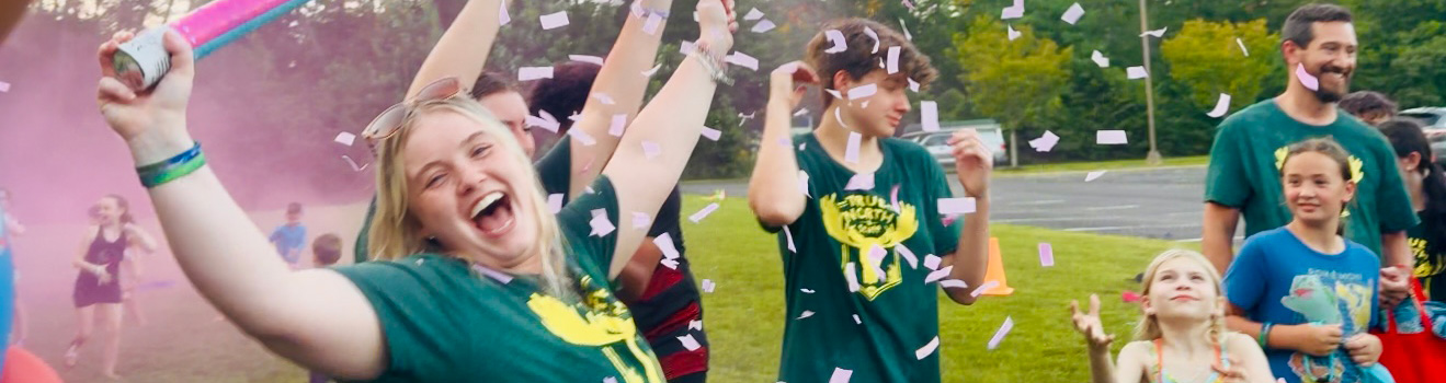 Kids and adults at C3 church event